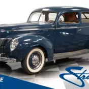 vintage ford tudor classic car american heritage chrome