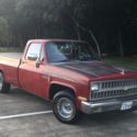 Vintage Square Body Chevy C10 Longbed Diesel Half Ton Truck.
