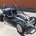 Vintage VW Volkswagen Dune Buggy Sand Road Rail Ex Show Car NICE Black & Chrome