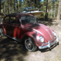 Volkswagen Beetle 1959 German Writing, Horse Hair Seats, Factory Radio Blank