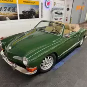 volkswagen Karmann Ghia green with 0 Miles, for sale!