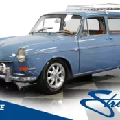 VOLKSWAGEN SQUAREBACK ANTIQUE CLASSIC GERMAN AUTOMOTIVE STATION WAGON VINTAGE