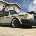 Volvo 240 DL Wagon BBS Bilstein IPD Stance Original no accidents 3rd third row
