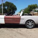 VTG 1965 FORD MUSTANG CONV PROJ CLEAN TITLE HEIDT 302 MOTOR/TRAN AVAIL POPPY RED