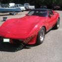 Vtg Fire Engine Red 1979 Chevrolet Corvette L82 T-Top W/ Spoiler Only 51k Miles!