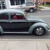 vw bug 1953 Volkswagen beetle split window prostreet touring hot rat rod custom