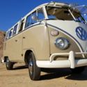VW BUS 15 windows, SAFARI Windows - RAG TOP 1966