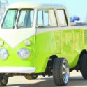 VW Bus shortened, running well, air ride suspension, unique model in the world.