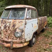VW bus single cab 62
