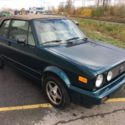 VW Volkswagen Cabrio 1993 Rabbit Low Milage Mecanic A1 No Rust Dark Green UniQue