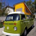 VW WESTFALIA BUS CAMPER 1976 - Original Helsinki GREEN Plaid