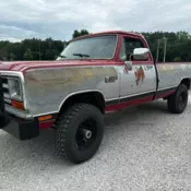 W250 1990 Dodge Truck 1st gen Cummins 5speed Rust Free