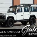 White 1994 Land Rover Defender 110 Numbers Matching, Right Hand Drive, Four Whee