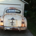 white  2dr coupe for parts or total restoration