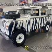 WHITE BLACK 1978 LAND ROVER SERIES 3 109 HARDTOP DIESEL - (FRAME-OFF RESTORA