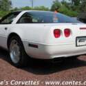 White Chevrolet Corvette with 27,000 Miles available now!