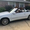 White Chrysler Lebaron GT convertible 1991 ONLY 26,000 miles!!