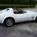 White exterior, tan interior, good condition, stingray, T-top, luggage rack