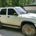 White Four Door 4 Runner 4 WD