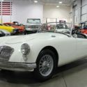 White, MGA Roadster in good shape
