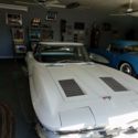 White NCRS TopFlight 1963 Chevrolet Corvette Convertible both Hard&Soft Tops