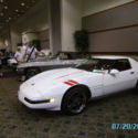 White, Red Interior, Vert @ Hardtop, Custom Wheels, Corsa Exhaust, 6-speed