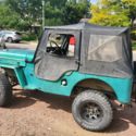 Willy's Jeep 1953 CJ3B Green Late Model 4 cylinder