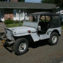 Willys 1948 CJ2 Navy jeep