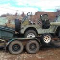 Willys 4 Jeep 1944 WII Era W/ Millitary Trailer