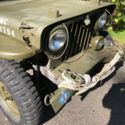 Willys CJ 3A 1949 Jeep with trailer