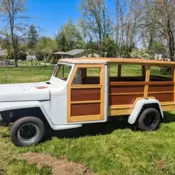 Willys Jeep Station Wagon, 1978 Corvette 327, 1982 GMC S10 Chassis, & T5 Trans.