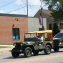 WILLYS WW-2 TRIMMED 46 CJ-2 JEEP 4X4 WITH MATCHING MILITARY TRAILER VERY NICE.