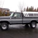 WORLD WIDE AUCTION SELLING WITH NO RESERVE 1977 FORD F-250 LAST YEAR HIBOY 118k