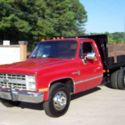 WOW-SHARP-ROCK-SOLID-GEORGIA-PTO-DUMP-FLAT-BED-DUALLY-R30-3500-1-TON-5.7L-350-V8