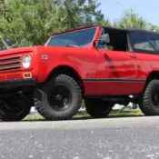 WOW Wagon, Scout II with a new 392 CID V8. Classic 4x4 IH SUV! Soft top, buckets