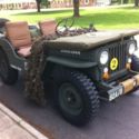 WWII GPW Style Willys Parade Jeep 1948 82nd Airbourne Markings 80% Restored WW2