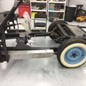 XK 120 DHC CHASSIS AND COMPONENTS ONLY