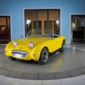 Yellow Classic Sports Car