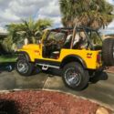 YELLOW JEEP CJ7