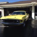 Yellow Original 1970 Mustang Mach1