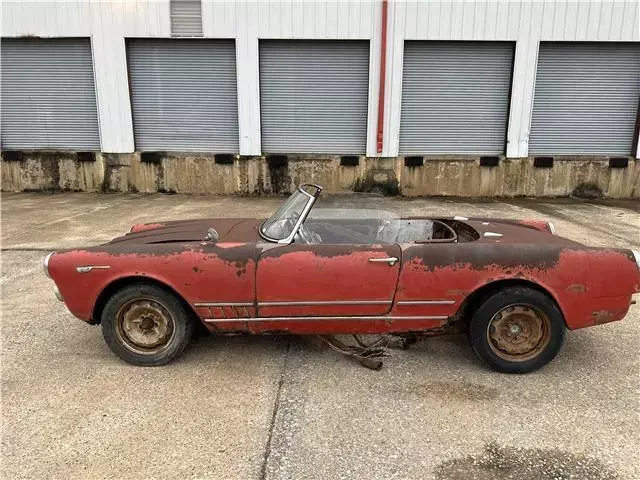 1961 Alfa Romeo 2000 spider 9999999 Miles Manual 1961 Alfa Romeo 2000 spider