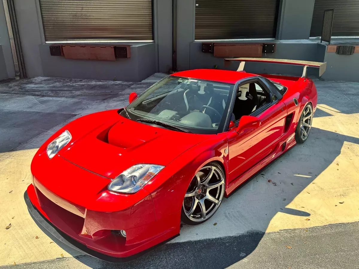 84k Miles - 6 Speed Manual - RECARO Seats - Work Emotion - Custom Japanese Build 1991 Acura NSX Route KS WIDEBODY
