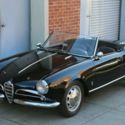 1958 Alfa Romeo Giulietta Spyder 750 53000 Miles Black