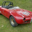 1960 ALFA ROMEO 750 GIULIETTA Period 1970s SCCA Race Car Rolling Chassis
