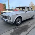1964 Alfa Romeo Giulia White RWD Manual 1600 TI column shift