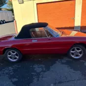 1976 Alfa Romeo Spider 2.0L Engine 5-Speed Transmission Fresh Paint