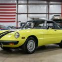 1976 Alfa Romeo Spider  41697 Miles Yellow Convertible 2.0L 4Cyl 5-Speed Manual