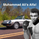 1976 Alfa Romeo Spider Veloce Series II personally owned by Muhammad Ali
