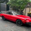 1980 RED ALFA ROMEO SPIDER VELOCE CONV. SAME YEAR AS IN MOVIE THE GRADUATE RARE