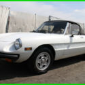 1982 Alpha Romeo Spider Veloce Manual 4 Cylinder No Reserve